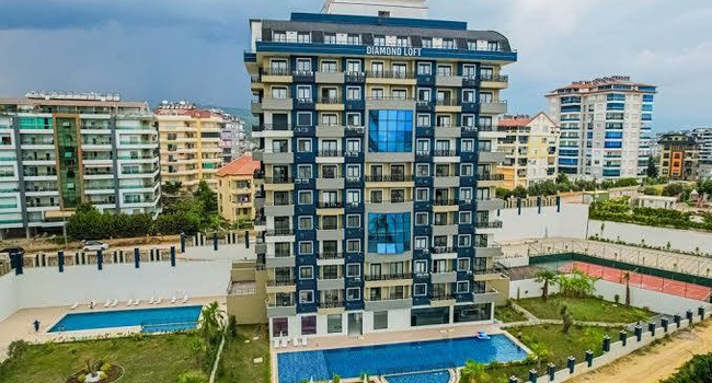Турция Алания Авсаллар 2+1 90 м2 DIAMOND LOFT