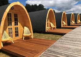 Предлагаем готовые модульные строения для отдыха на свежем воздухе – Кемпинг дом и Кемпинг баня.